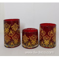 2023 new design custom stock glass candle holder